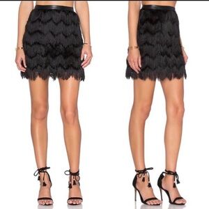 Leith~ Fringe Skirt, cowgirl rodeo party mini Vegas NFR